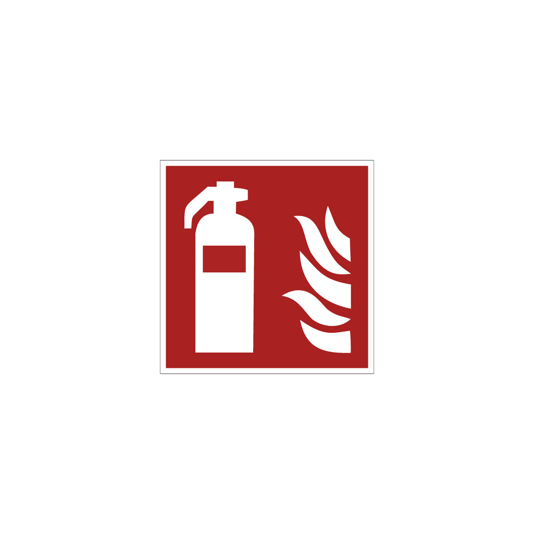 Affiche ISO 7010 – F001 – Extincteur
