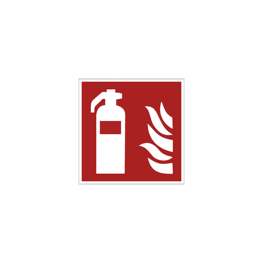 Affiche ISO 7010 – F001 – Extincteur