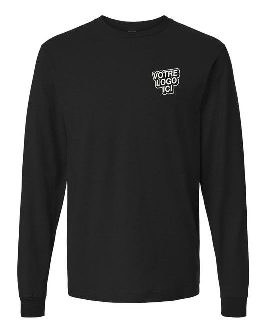 Tee-shirt Long Unisexe Premium – 100% Coton US | Personnalisable