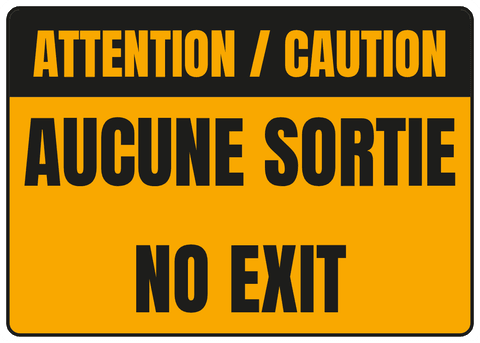 Aucune sortie