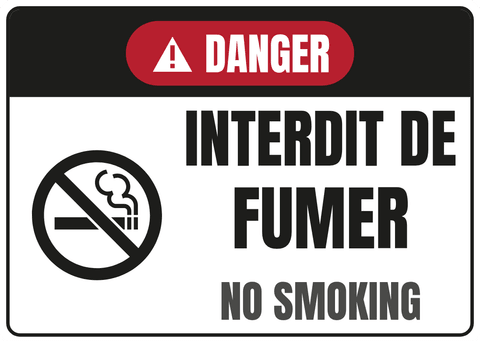 Interdit de fumer
