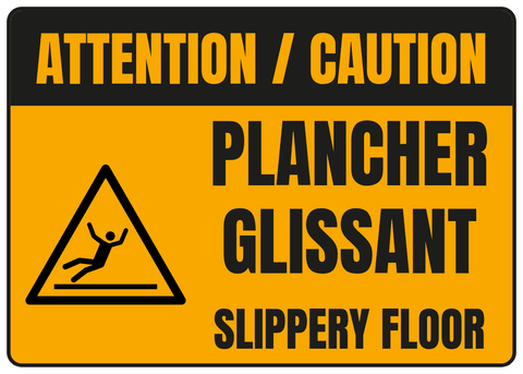Plancher glissant