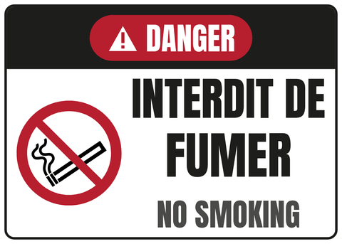 Interdit de fumer