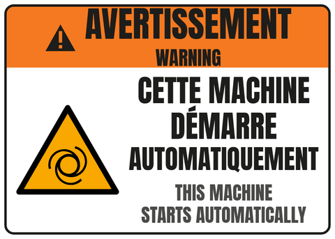 Cette machine démarre automatiquement