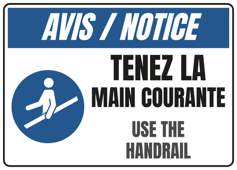 Tenez la main courante