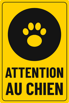 ATTENTION AU CHIEN
