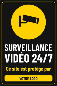 SURVEILLANCE VIDÉO 24/7 · Ce site est protégé par