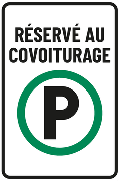 RÉSERVÉ AU COVOITURAGE