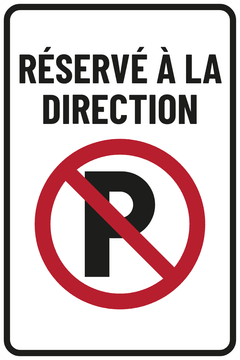 RÉSERVÉ À LA DIRECTION