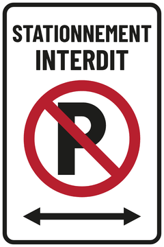 STATIONNEMENT INTERDIT