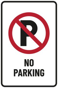 NO PARKING