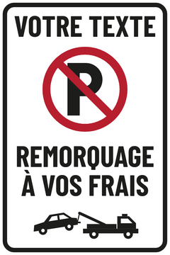 VOTRE TEXTE · REMORQUAGE À VOS FRAIS